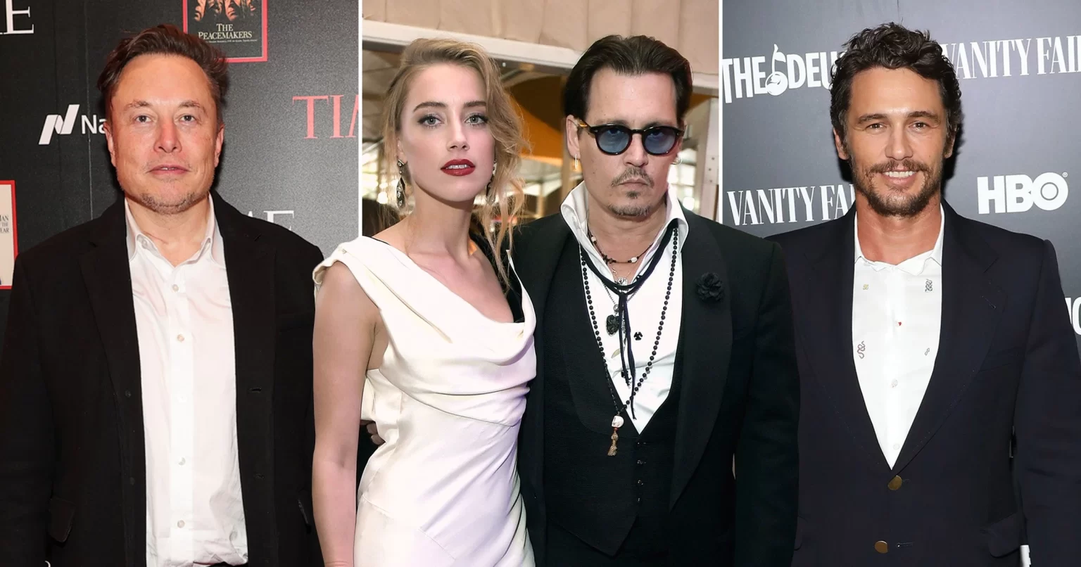 ¿Elon Musk y James Franco testificarán en juicio de Johnny Depp contra Amber Heard?