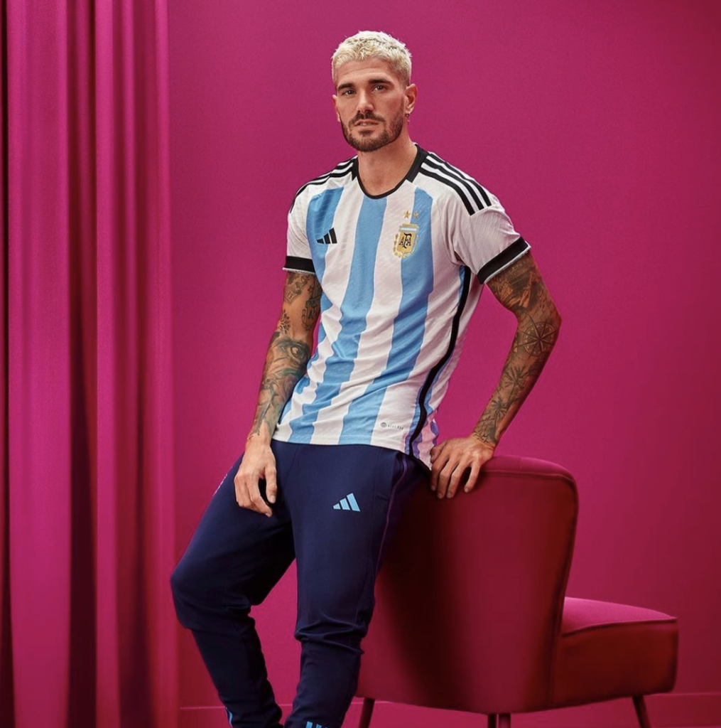 Qatar 2022: Rodrigo de Paul es elegido el más bello del Mundial