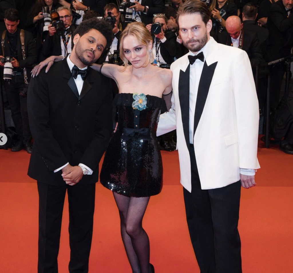 Serie con “The Weeknd” y Lily-Rose Depp es elogiada en el Festival de Cannes