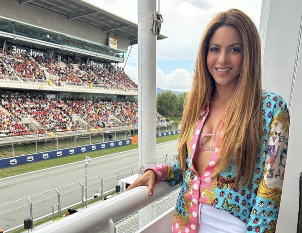 Shakira y Lewis Hamilton estarían comenzando un romance