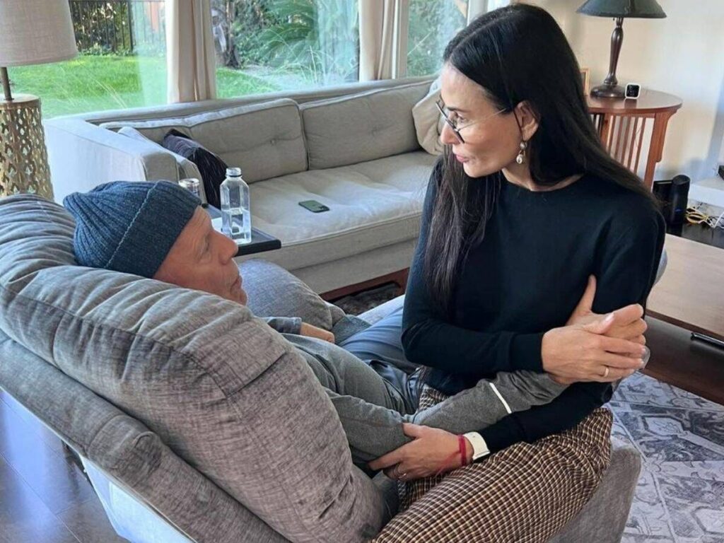 Demi Moore y la cercanía con Bruce Willis